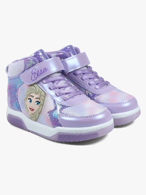 Disney Frozen Blinkande Mid Sneakers, Lila D4310827SJB03-0032-4775_3a.jpg