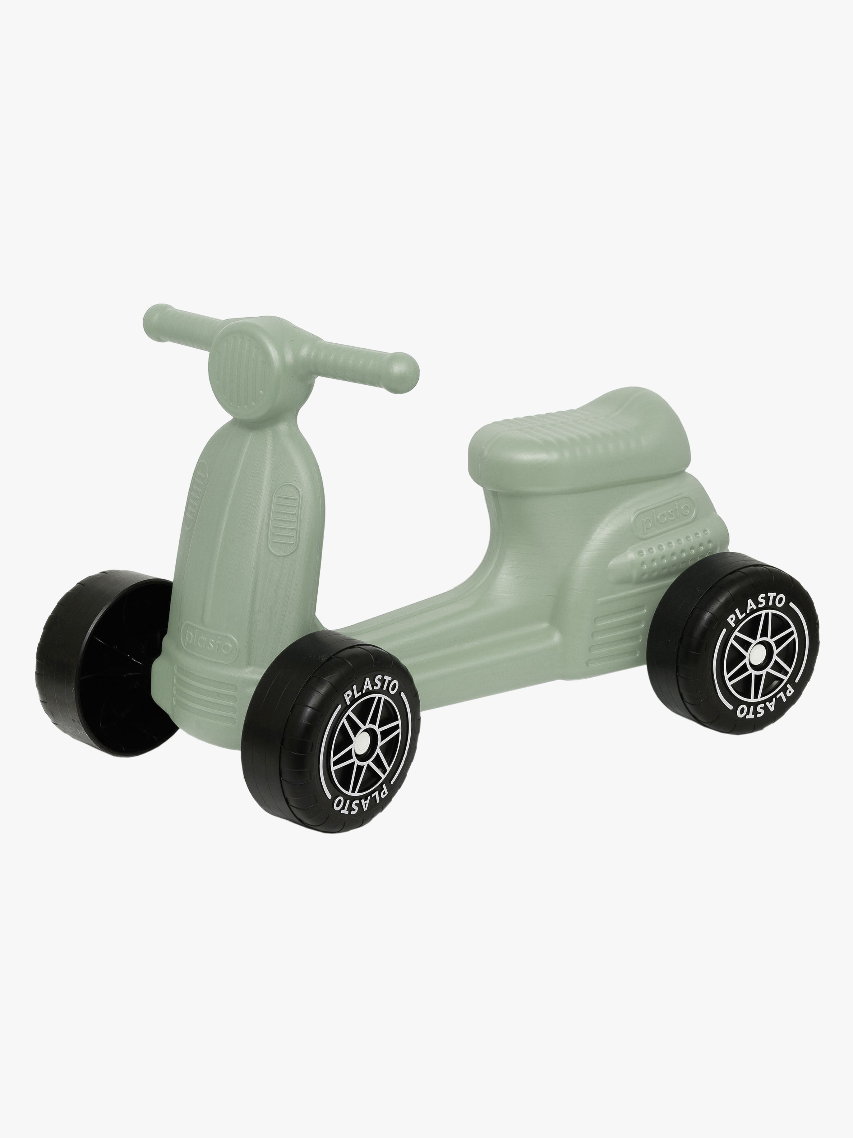 Plasto Gåbil Scooter, Grön