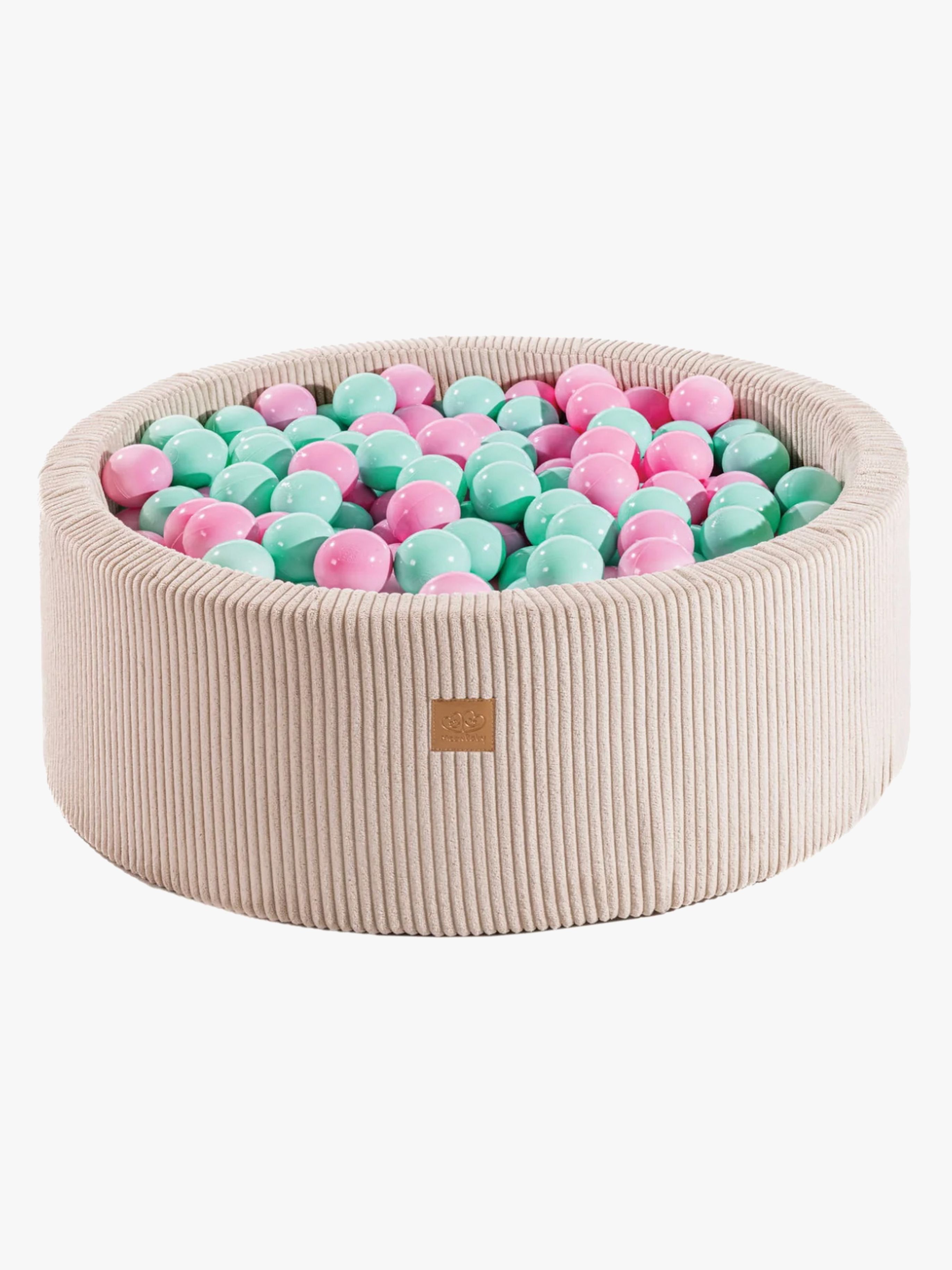 MeowBaby Aesthetic Bollhav Ecru, Mint/Light Pink