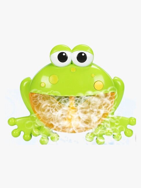 CarloBaby Badleksak Groda Med Bubblor Och Musik, Grön