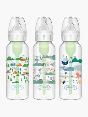 Dr. Brown NarrowNeck Options+ Nappflaskor 250 ml 3-Pack, Landscape