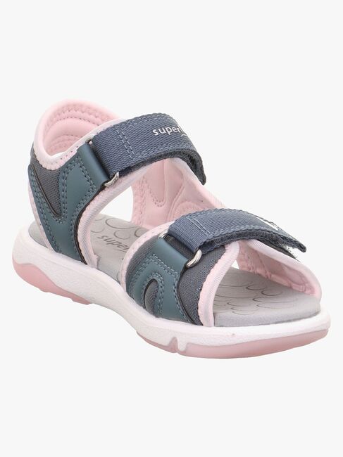 Superfit Pebbles Sandaler, Blå/Rosa