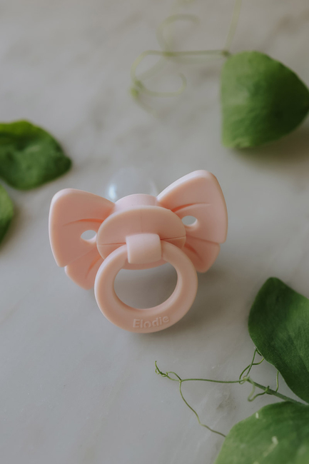 Elodie Binky Bow Napp 3+, Misty Pink