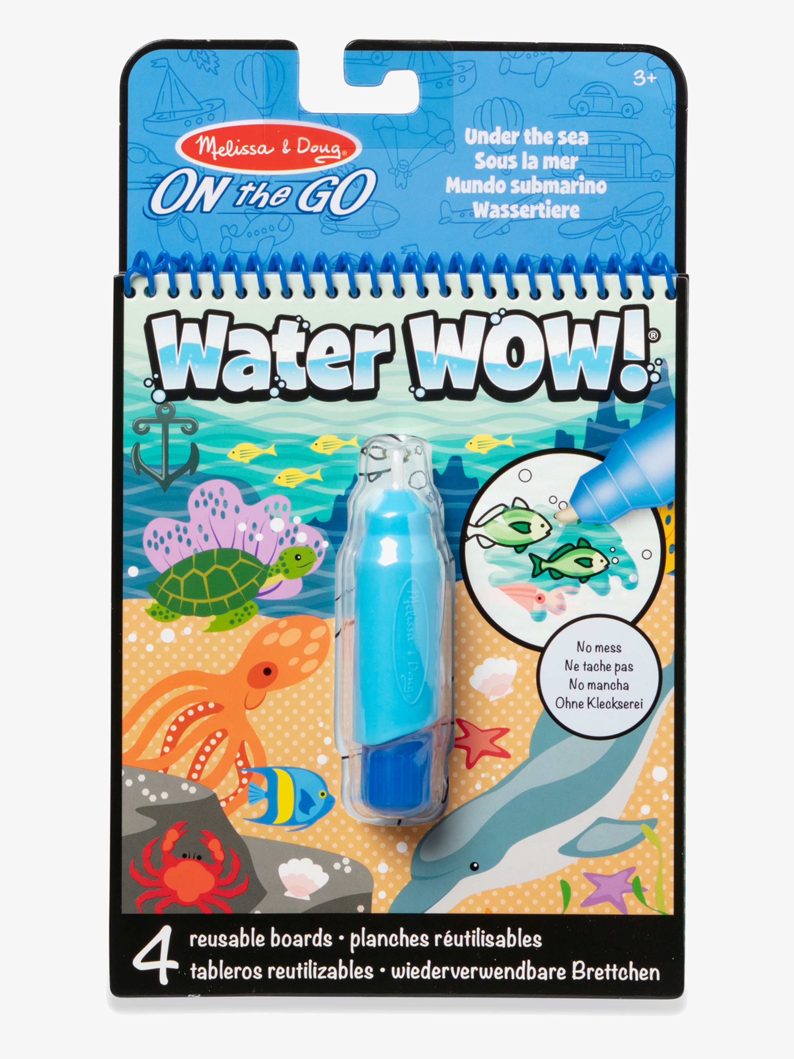 Melissa & Doug Water Wow! Målarbok Hav