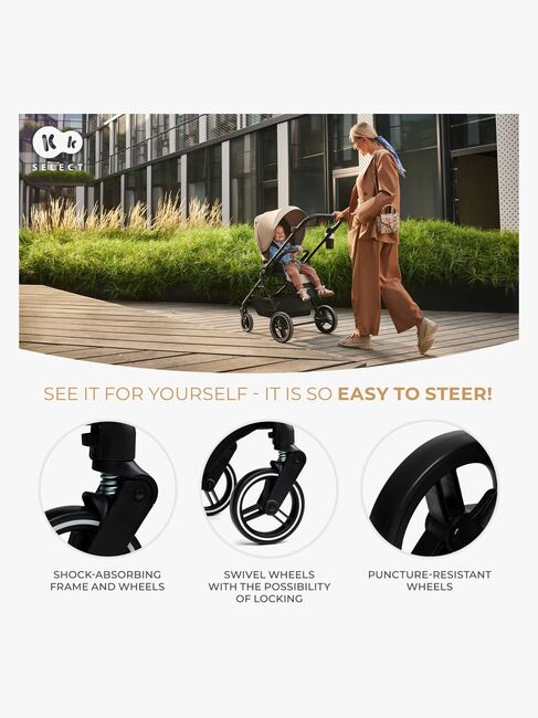 Kinderkraft YOXI 2-in-1 Duovagn, Mystic Green