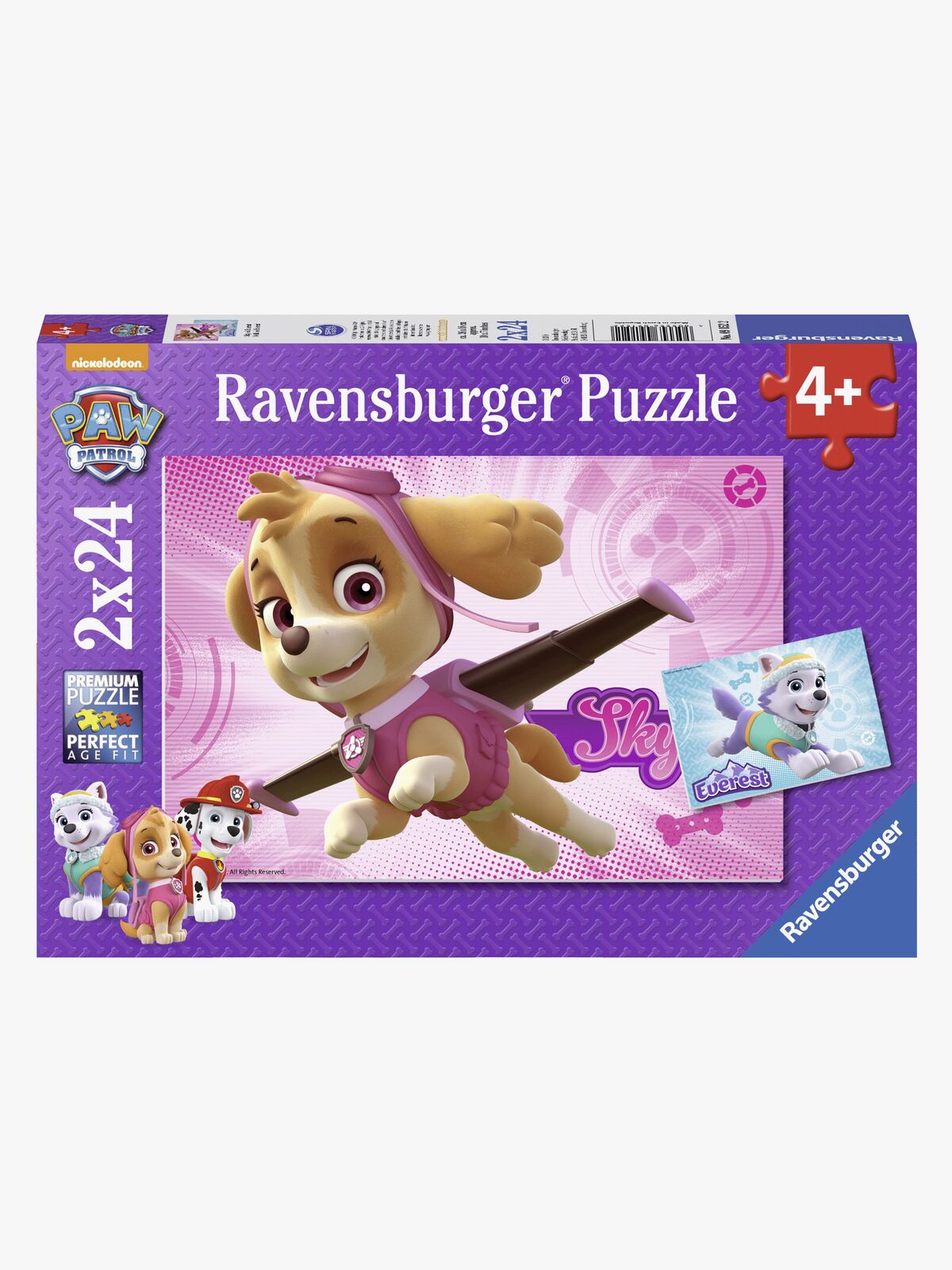 Ravensburger Paw Patrol Pussel Skye & Everest 2x24 Bitar
