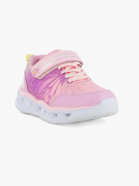 Leaf Malmen  Blinkande Sneakers, Lt Violet