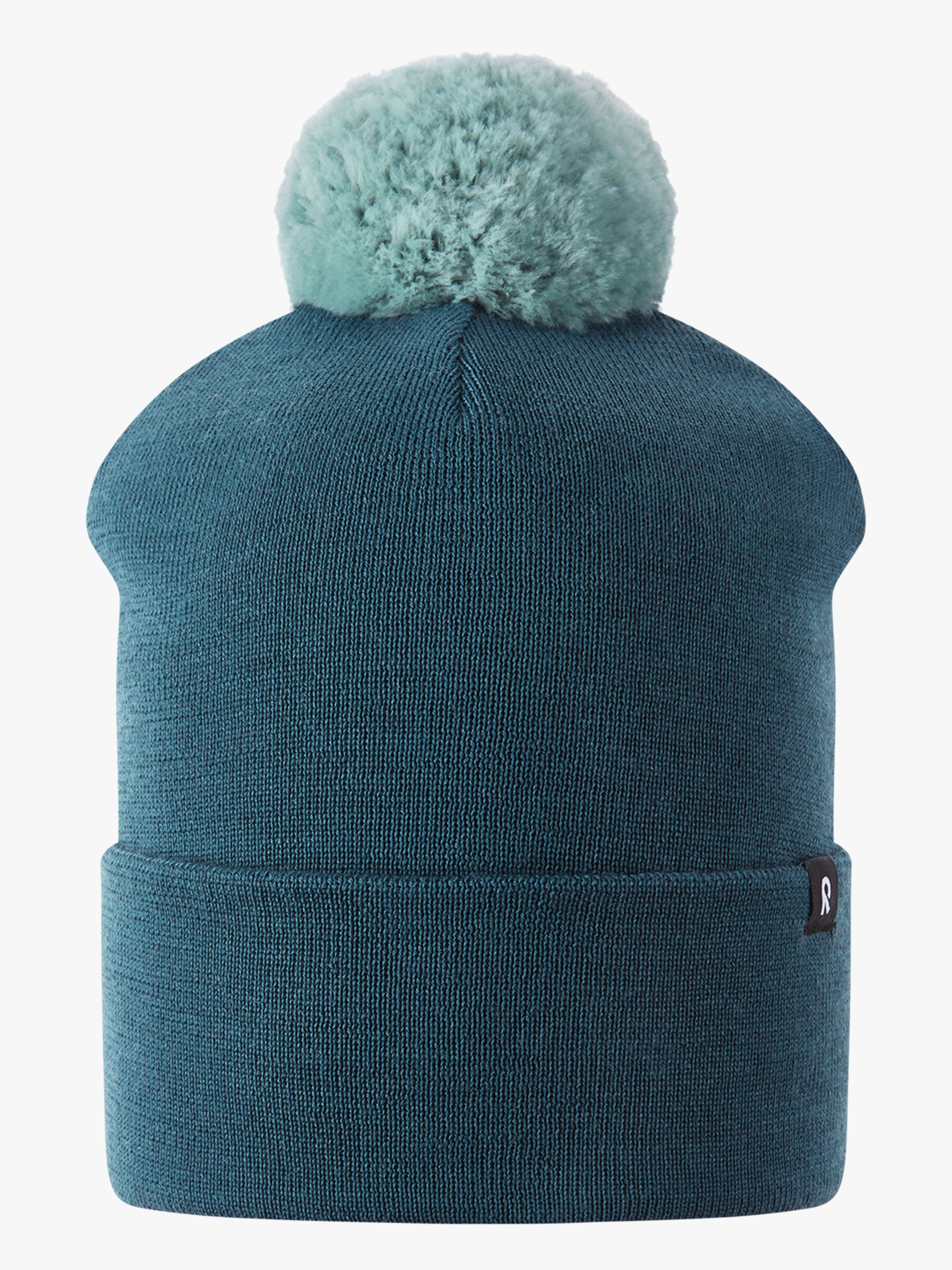 Reima Omasi Mössa Merinomix, Dark Teal, 56-58
