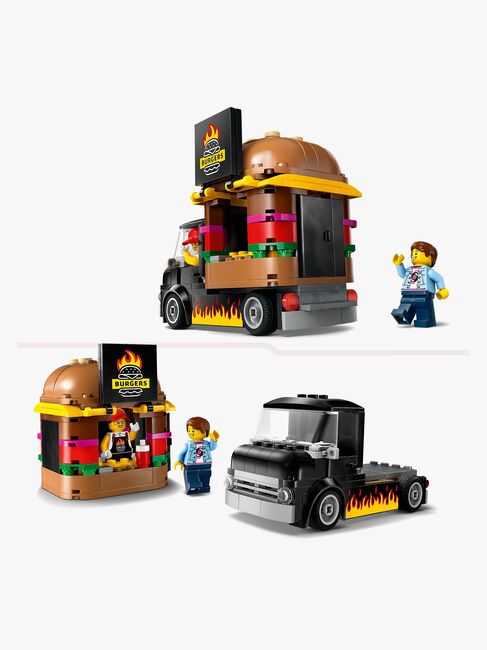 LEGO City 60404 Hamburgerbil