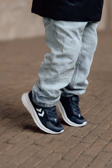 Hummel Actus Breather Infant Sneakers, Black Iris