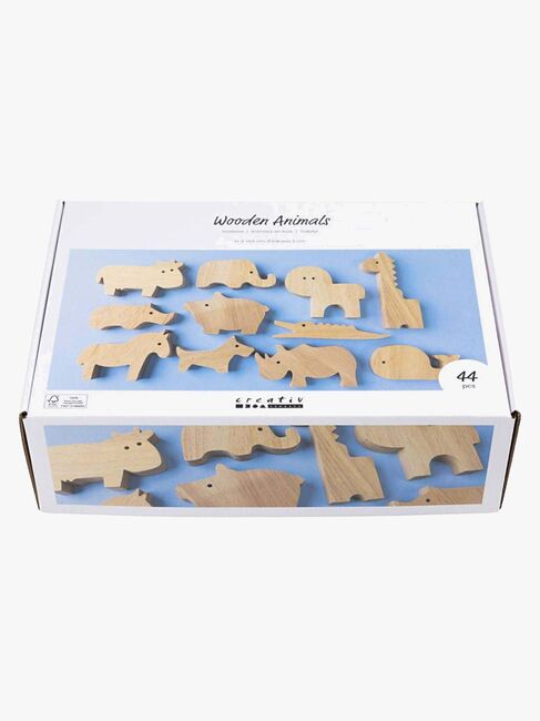 Creativ Company Trädjur Bondgård & Safari 44 st