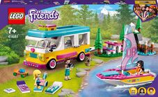 LEGO Friends 41681 Husbil Och Segelbåt I Skogen