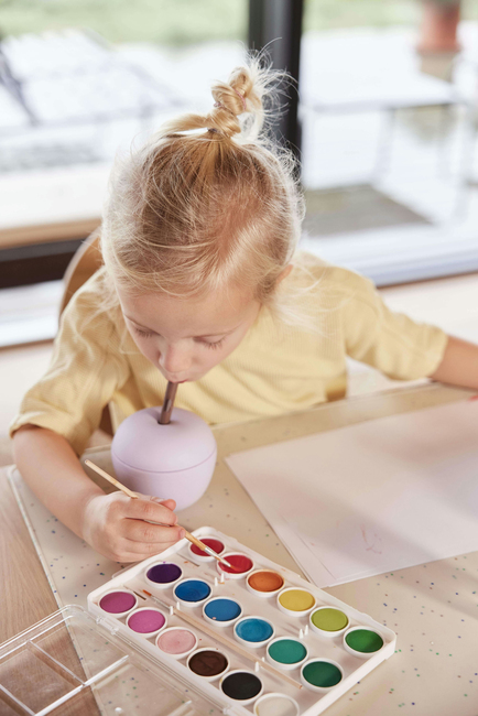 OYOY Apple Sugrörsmugg, Lavender