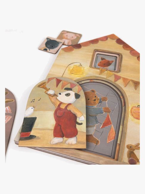 Egmont Toys Kompisgäng Pussel med Flera Lager