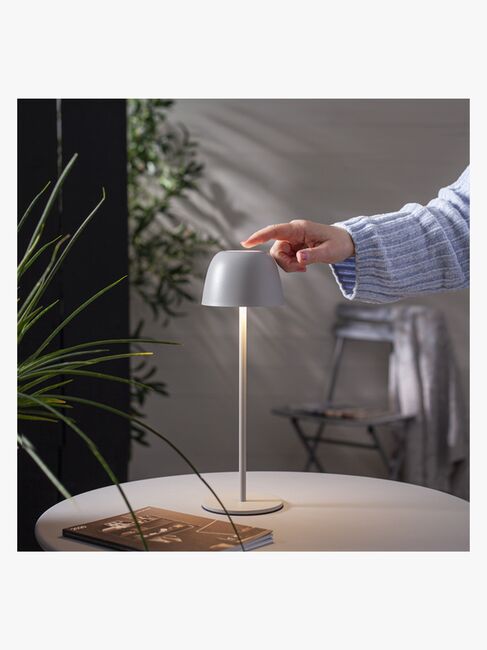 Star Trading Bordslampa Ronda, Grå