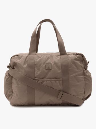 Jollein Embossed Lily Skötväska, Milky Coffee