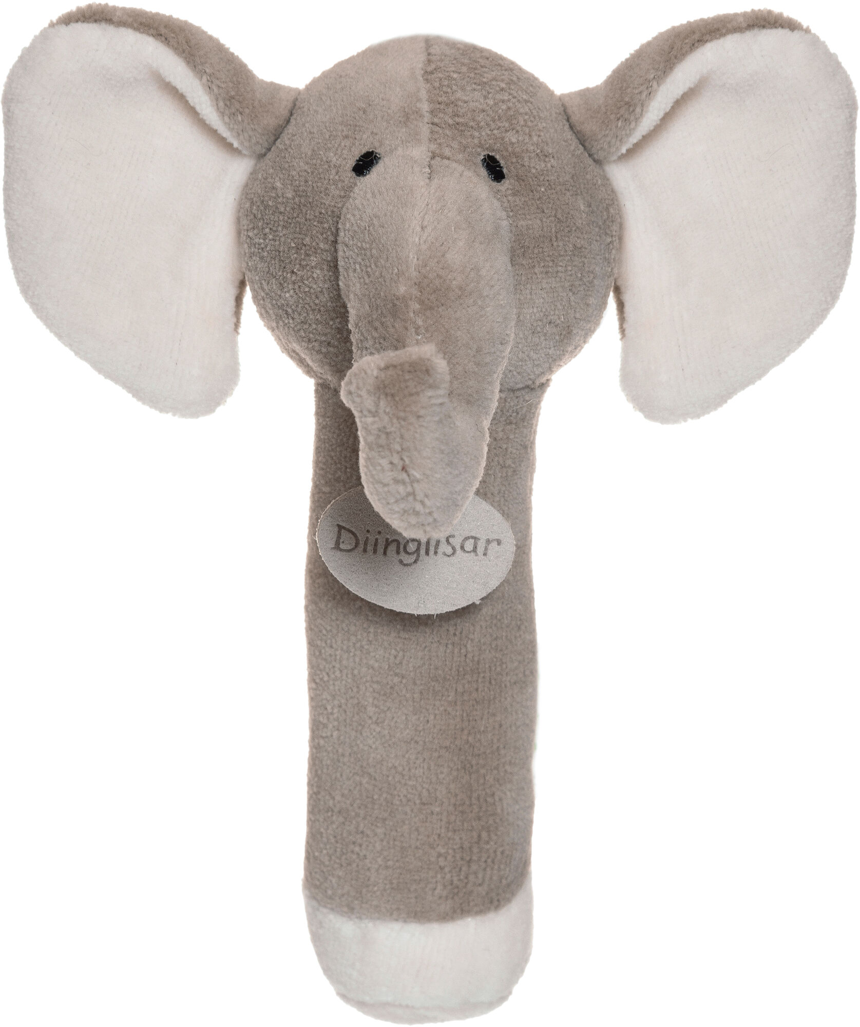 Teddykompaniet Diinglisar  Elefant Skallra Grey