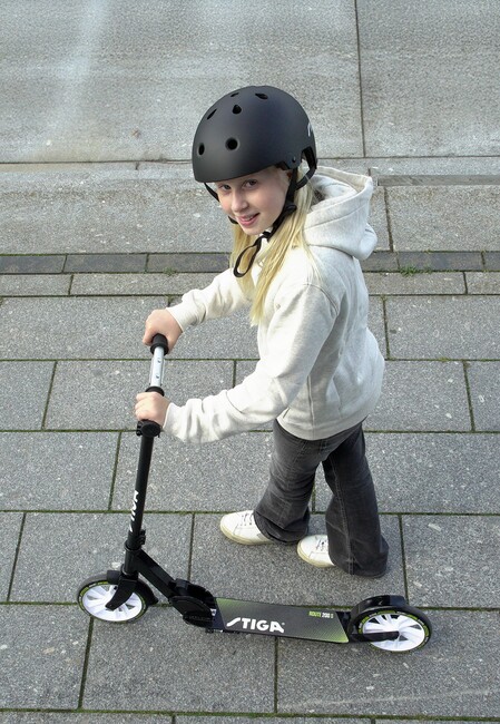 STIGA STR Sparkcykel Route 200-S, Vit/Blå