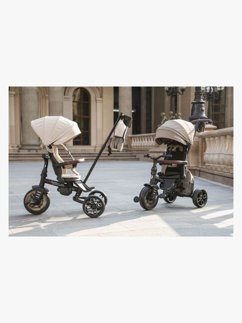 QPlay Comfo Max Hopfällbar Trehjuling, Coffee