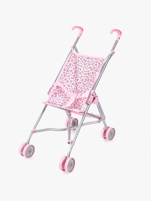 Bayer Design Dockvagn Sulky Leopard, Rosa