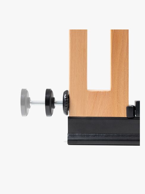 Hauck Clear Step Easyclose Skruvgrind, Eco Beech