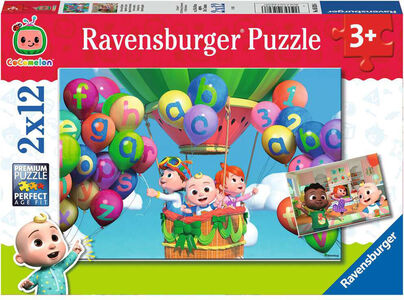 Ravensburger Pussel Cocomelon Learn And Play 2x12 Bitar