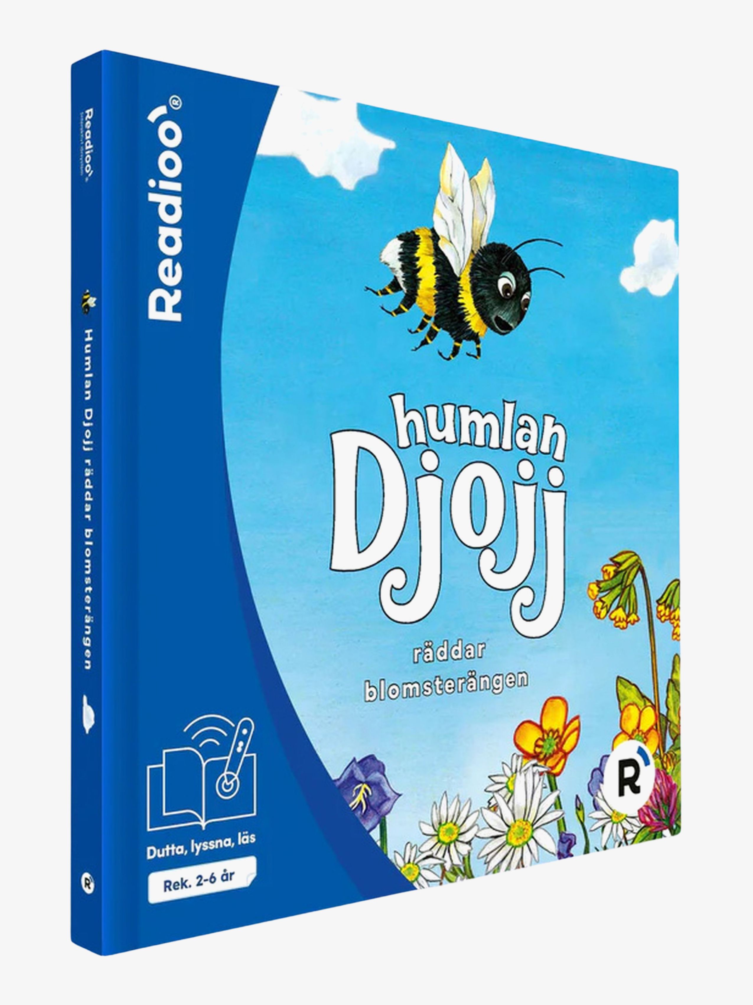 Readioo Interaktiv Bok Humlan Djojj räddar blomsterängen