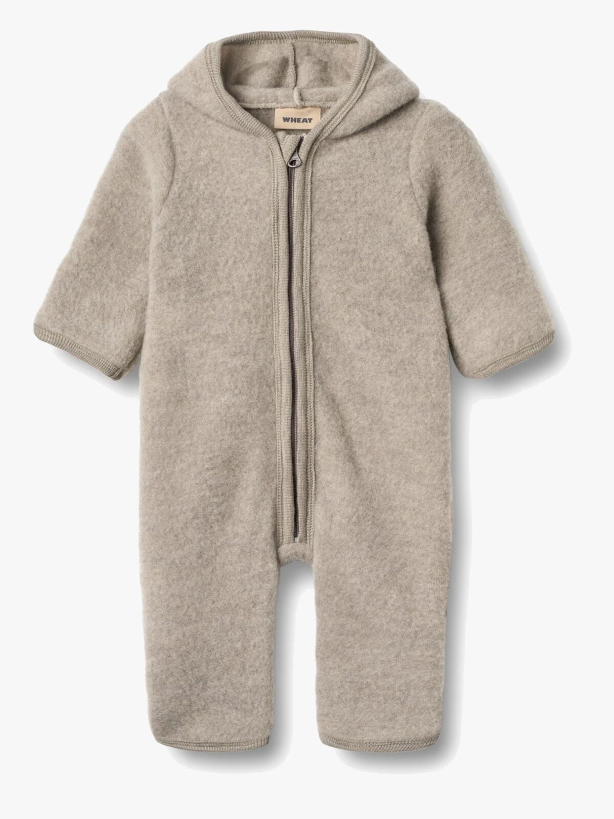 Wheat Ata Overall Merinoull, Khaki Melange