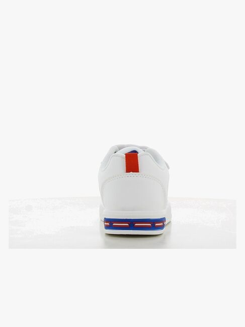 Sonic  Blinkande Sneakers, White/Cobalt Blue