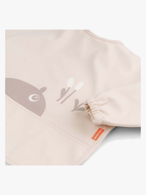 Done By Deer  Långärmad Haklapp med Ficka Ozzo, Powder