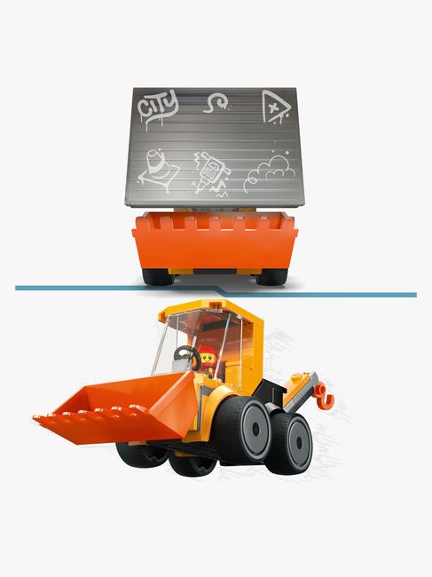 LEGO City 60483 Fordon – hjullastare