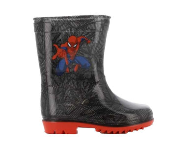 Marvel Spider-Man Gummistövlar, Dark Grey/Red