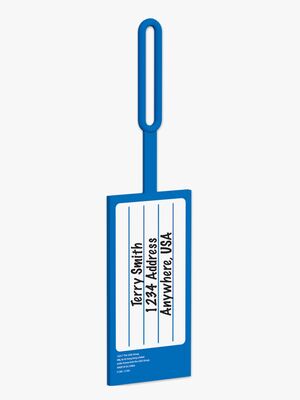 LEGO® Gepäckanhänger, Blau