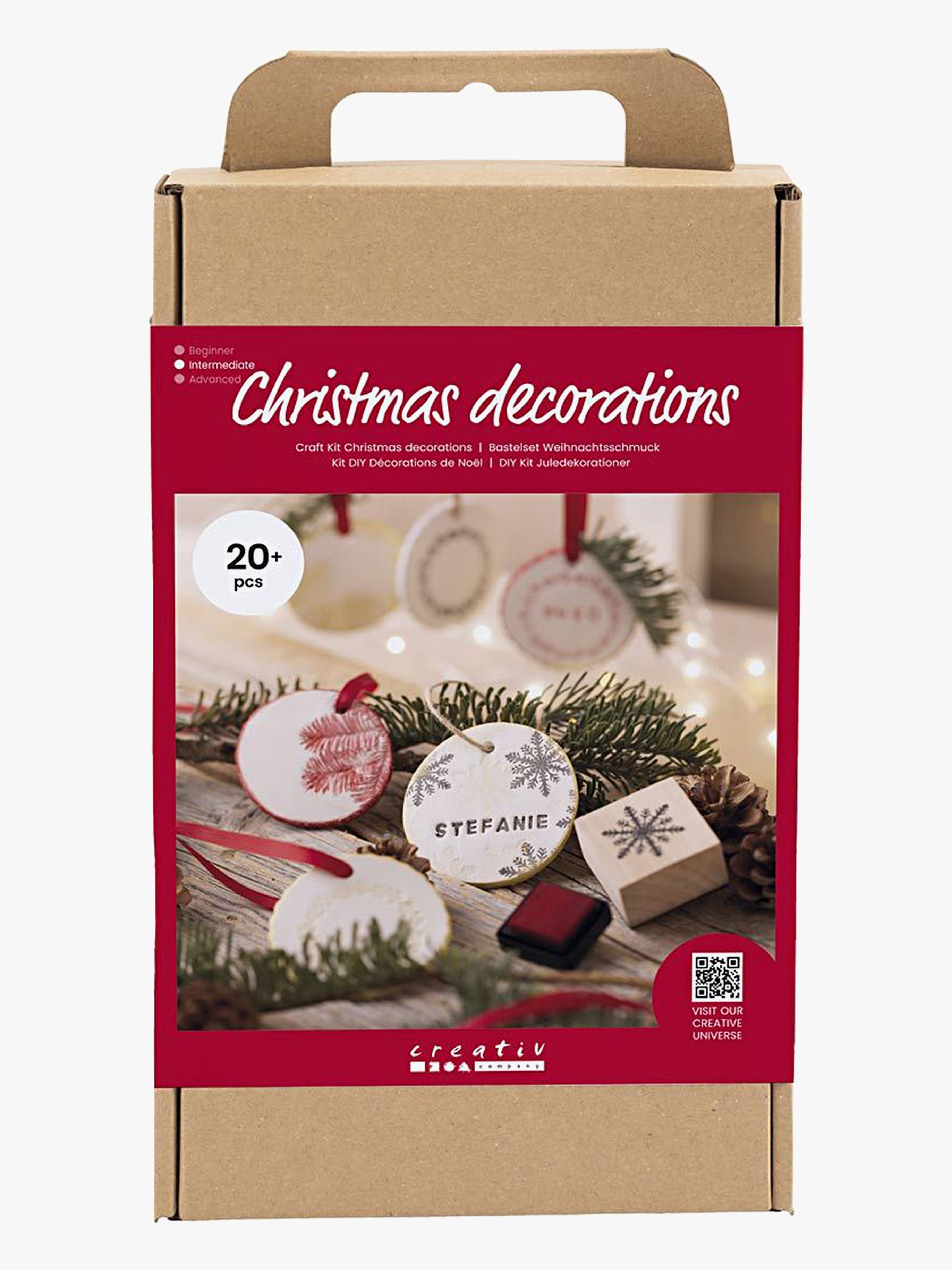 Creativ Company Pysselset Juldekorationer Självhärdande Lera DIY