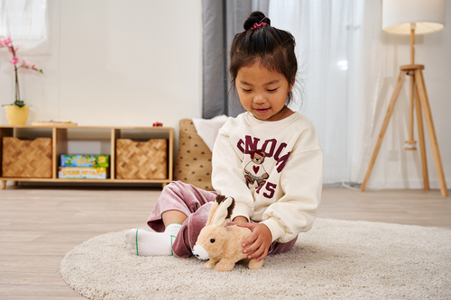 Simba Toys PetZoo Kanin med Ljud & Rörelse