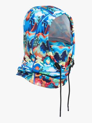 Kombi Fleece Balaklava Jr, Blue Wild Mount