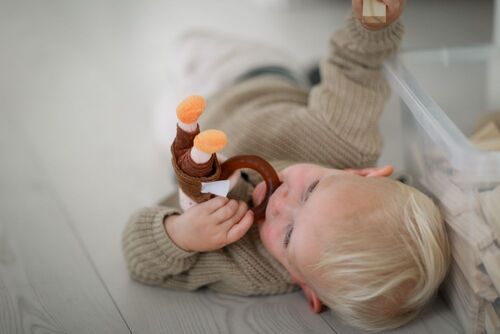 Alfons Åberg Bitleksak med Naturgummiring
