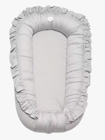 Mini Dreams Cozy Babynest Volang, Ljusgrå
