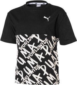 Puma Alpha Aop T-Shirt, Black
