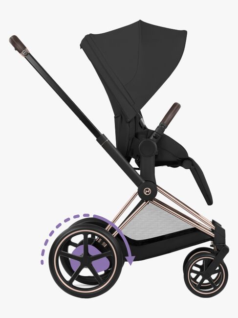 Cybex ePriam Duovagn, Rosegold/Sepia Black