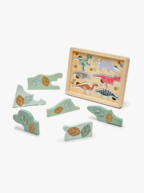 Moover Toys Dolda Dinosaurier Pussel 6 Bitar