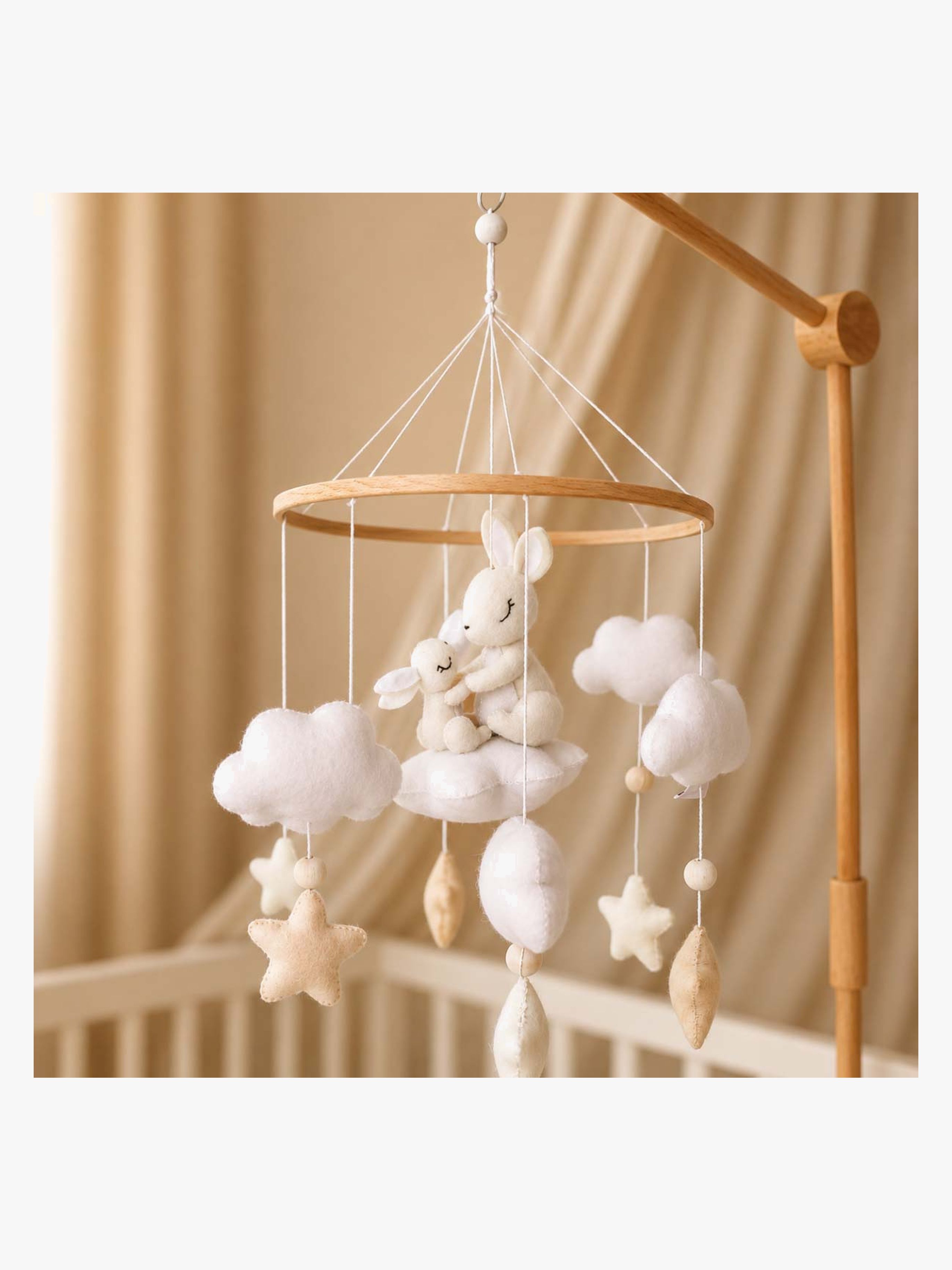Little Loua Babymobil, Bunny Mom With Baby