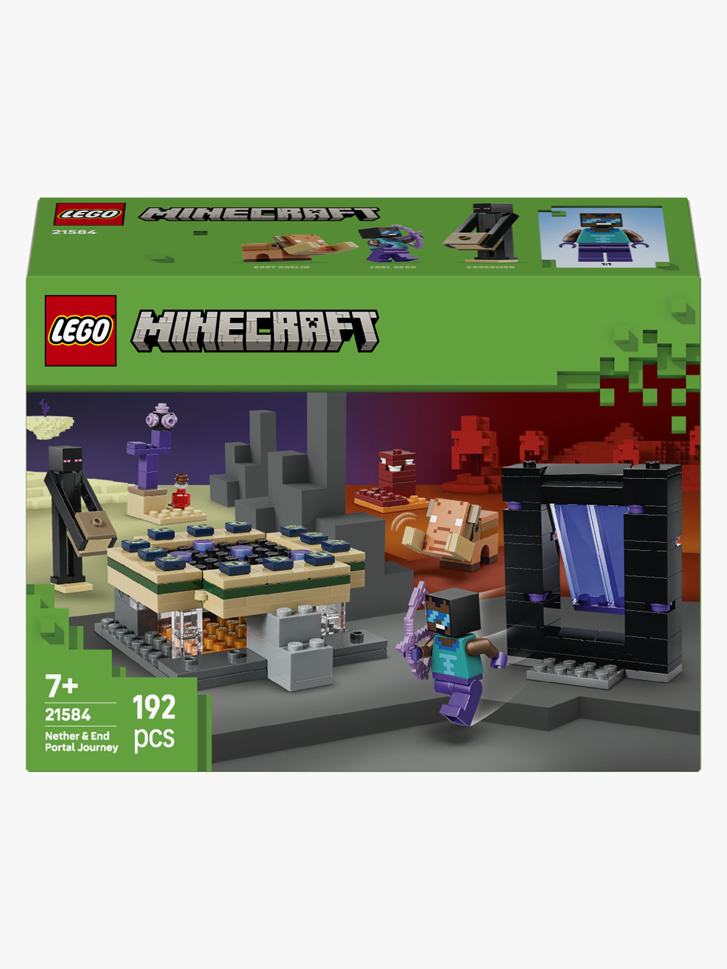 LEGO Minecraft 21584 Resa med Nether- och End-portal