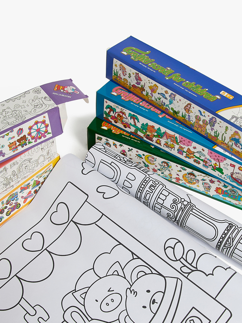 Fippla Klistra & Rita Målarpappersrullar 6 st