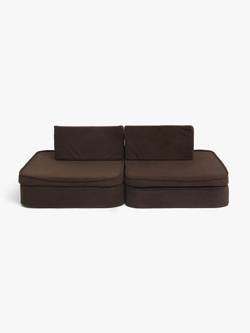 Alice & Fox BEN  Byggbar Soffa, Brown
