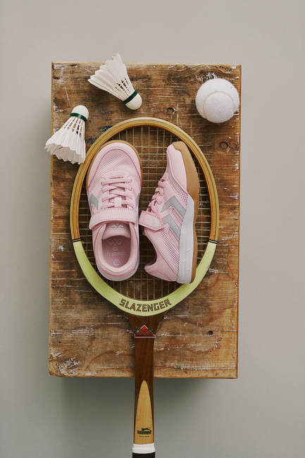 Hummel Multiplay Stable Jr Träningsskor, Pink-A-Boo