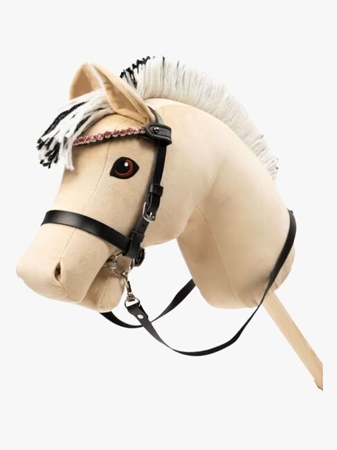 My Hobby Horse Pannband med Stenar, Svart Rosa