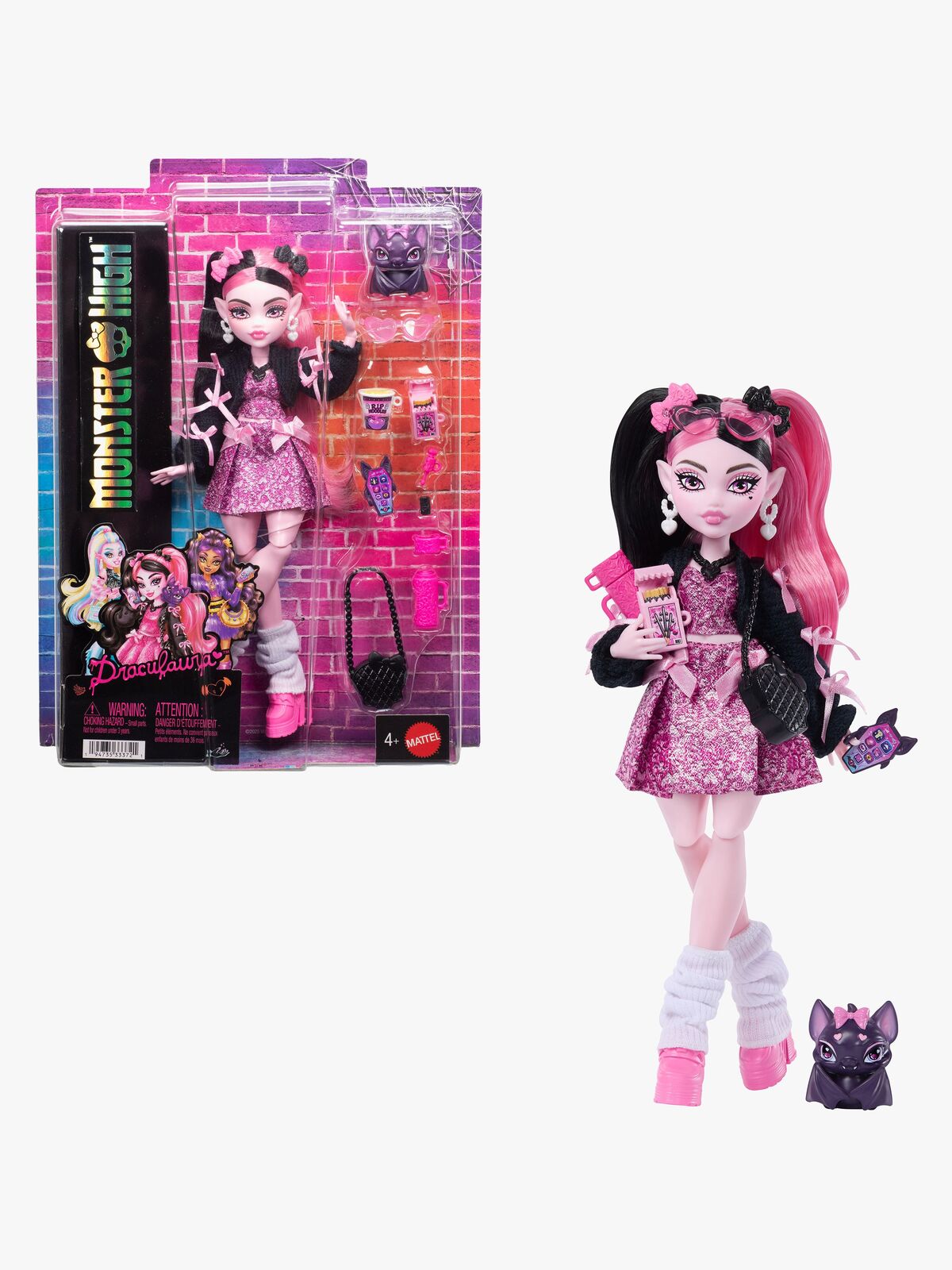 Monster High Core Docka Draculaura & Count Fabulous