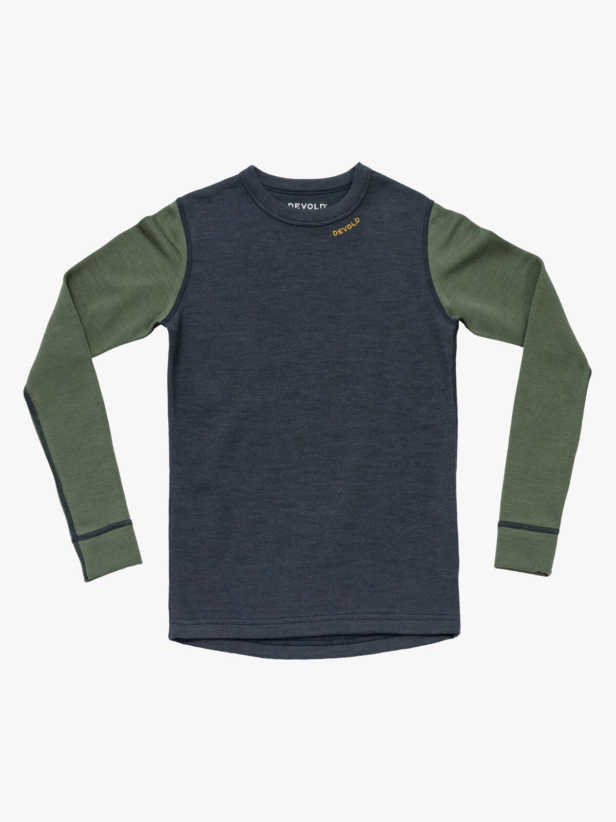 Devold Expedition Merino Underställströja Jr, Night/Forest