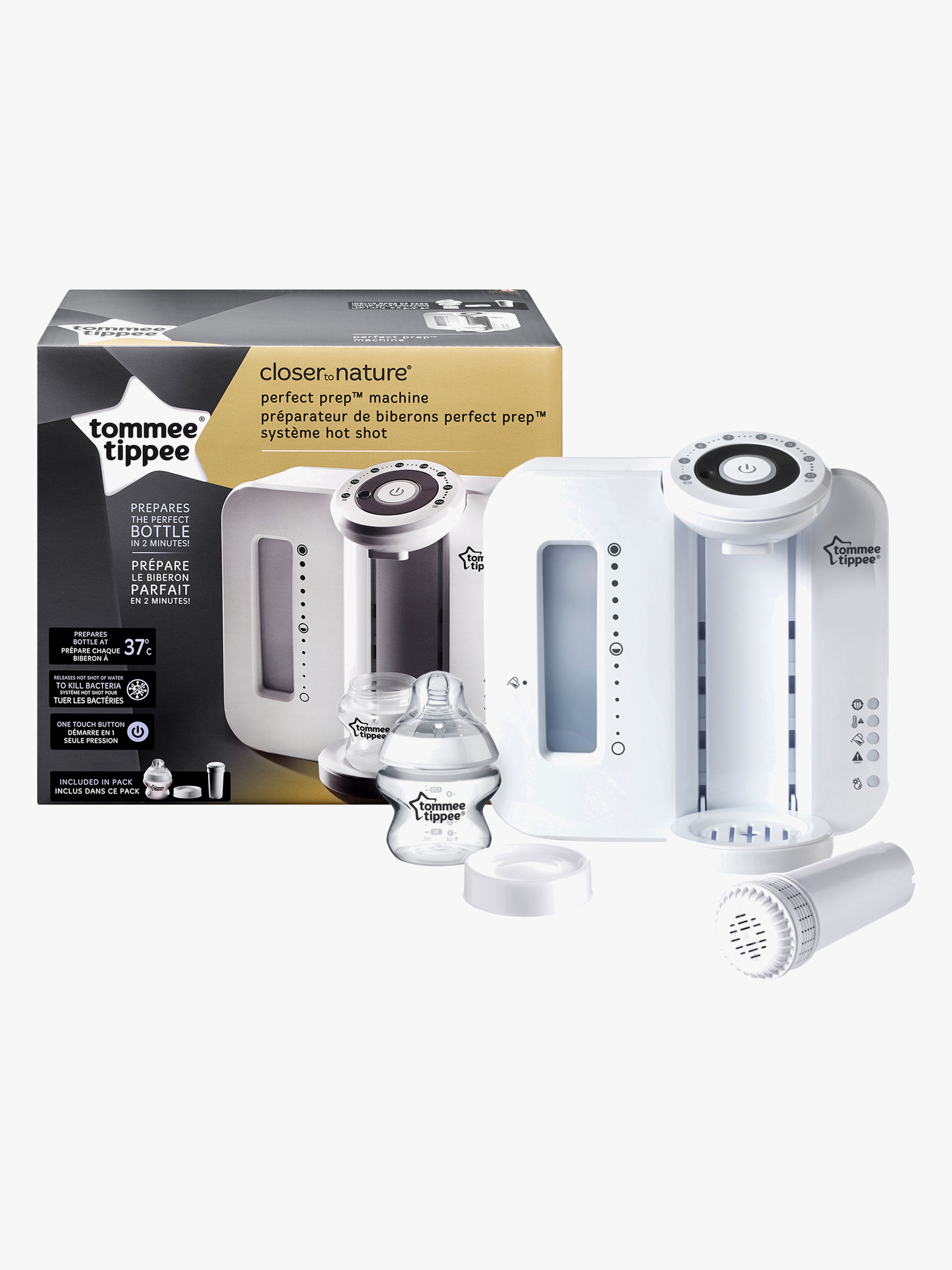 Tommee Tippee Perfect Prep Mjölkersättningsmaskin, Vit